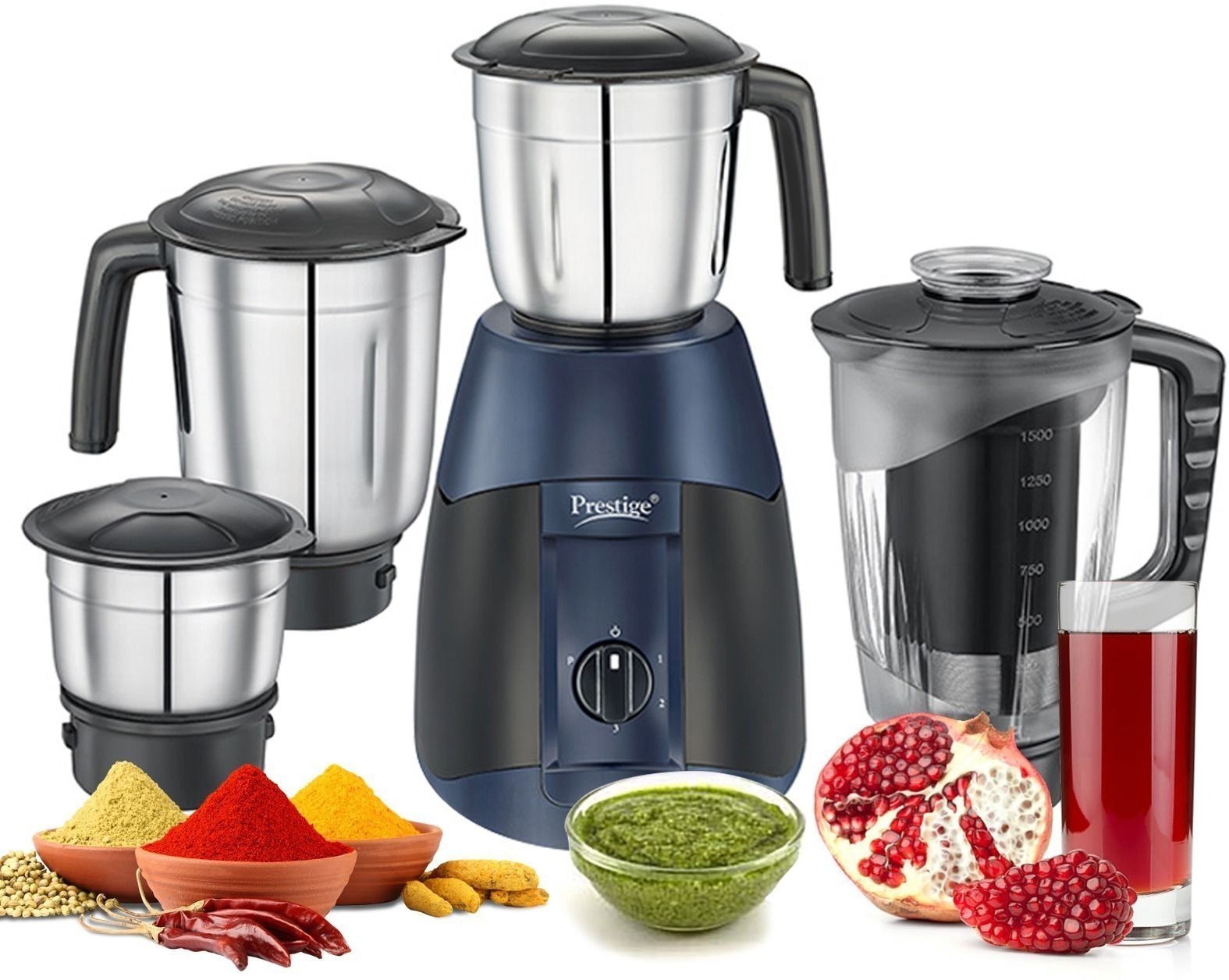 Supreme 750 W Juicer Mixer Grinder