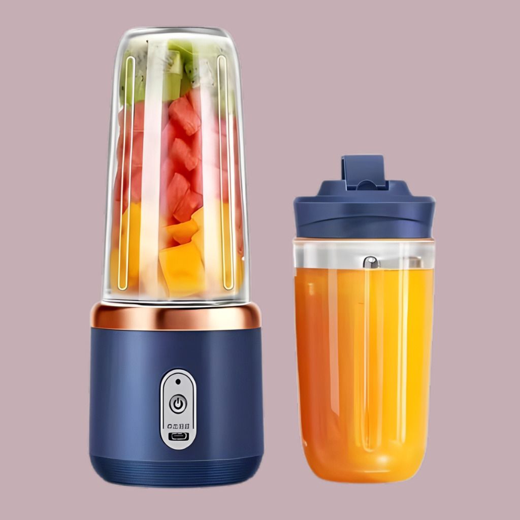 yogmaan Portable USB Rechargeable Juicer Blender Mini Smoothie Maker Bottle 105 W Juicer Mixer Grinder-picture-14