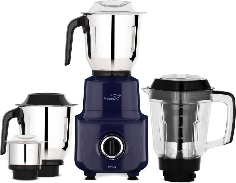 Sturdy QuadraFlow Design Juicer Jar 750 W Juicer Mixer Grinder-image-6