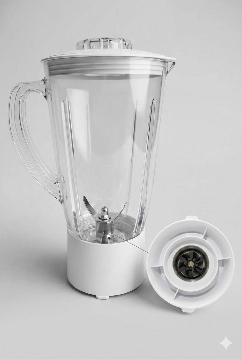 High Strength BLENDER Mixer Grinder Jar with Handle Mixer Juicer Jar-image-33