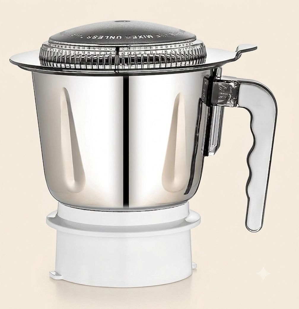 Sujata Mixer Grinder Jar 1000ML Mixer Juicer Jar-image-8