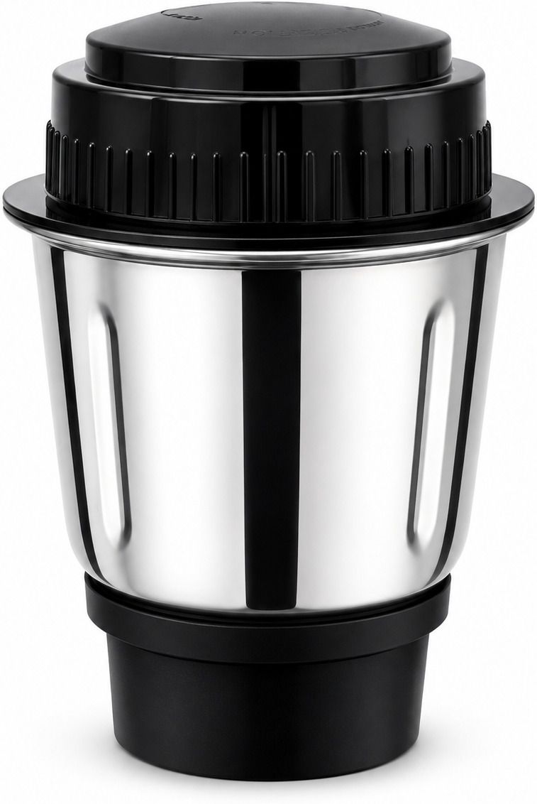 300 ML Stainless Steel Mixer Grinder Jar with Black Lid Mixer Juicer Jar-image-40