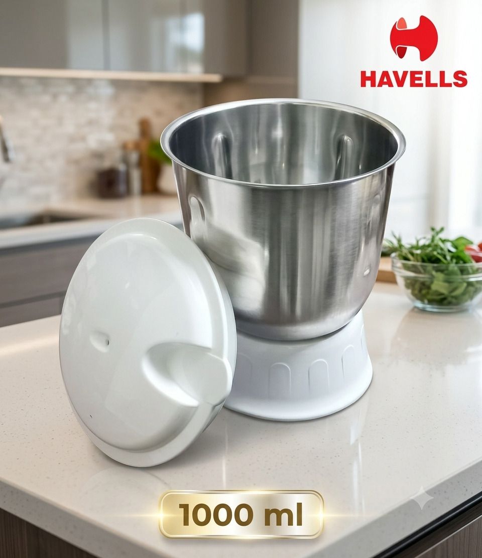 havells RIGO / STILUS / VITONICA GRINDER & CHUTNEY Heavy Duty JAR ! ORG. MSP BUSH Mixer Juicer Jar-picture-11
