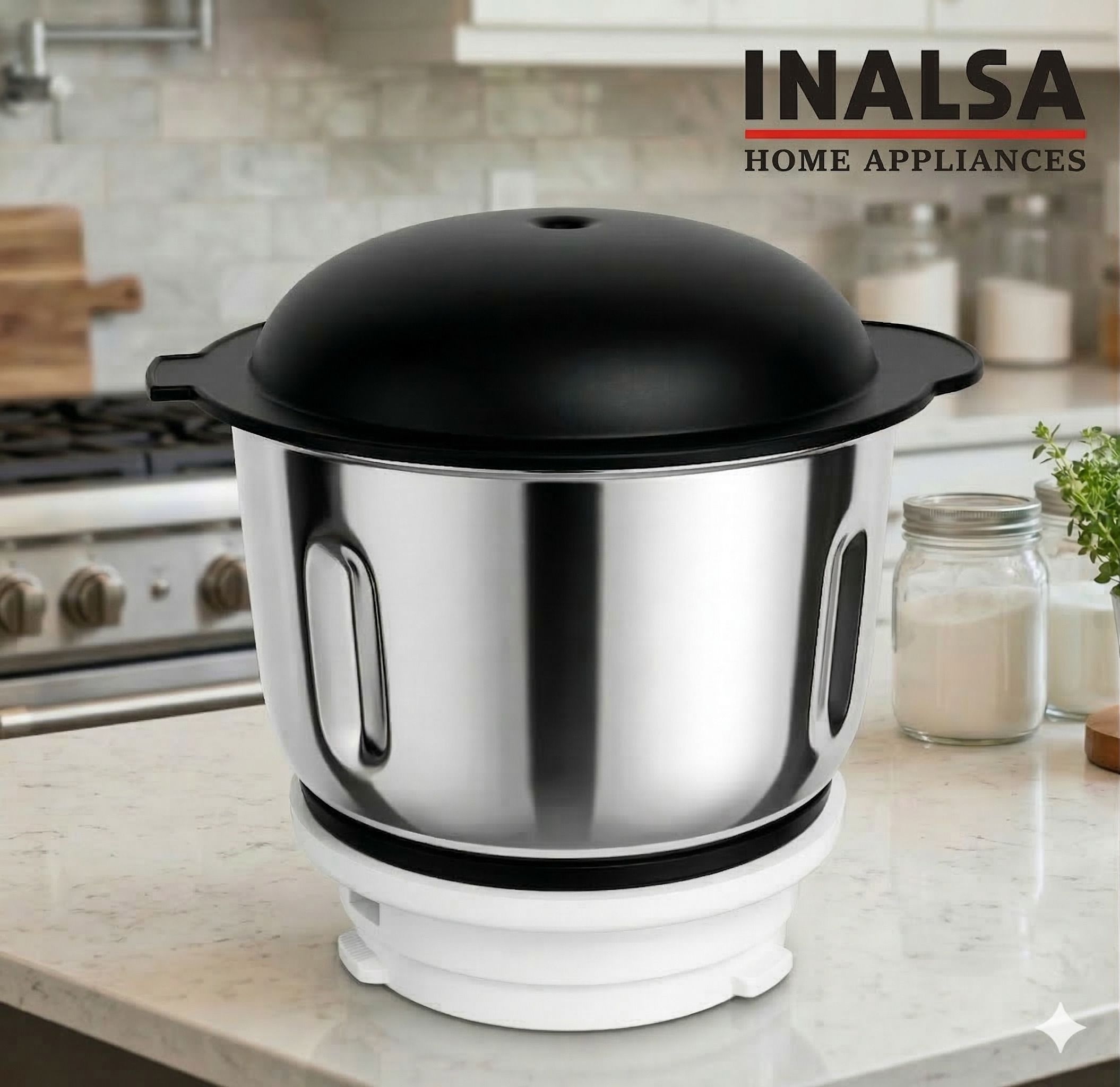 Food Processor Chutney & Grinder Jar "Fiesta / Craze DX & Wonder Maxie Plus V2" Mixer Juicer Jar-image-38