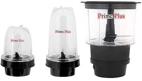 Combo Chopper Bullet Jar Mixer Juicer Jar-image-25