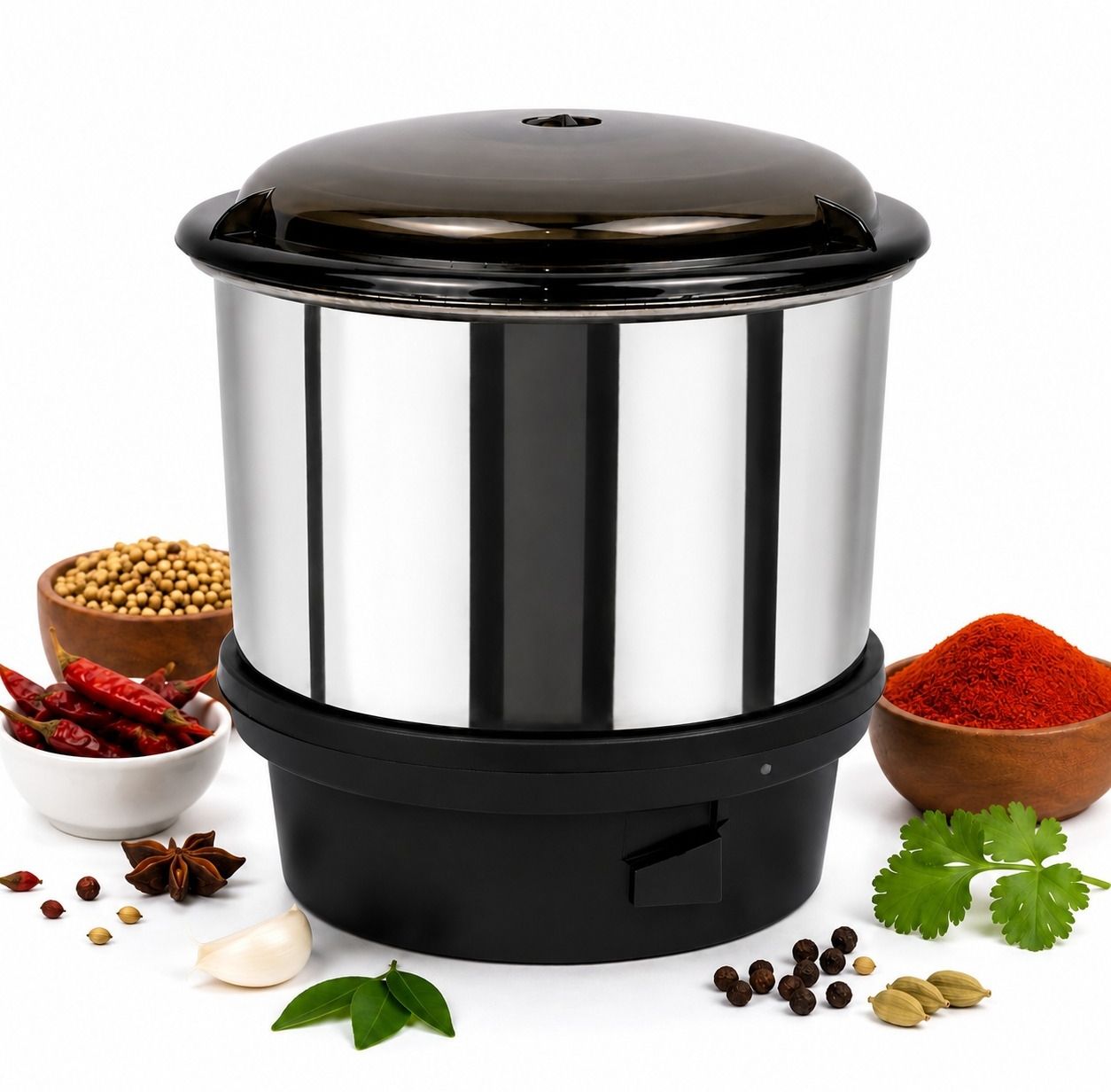 250ml Mixer Jar | Stainless Steel Grinding Jar | 4 Tooth Coupler | 2 Lock Mixer Juicer Jar-image-26