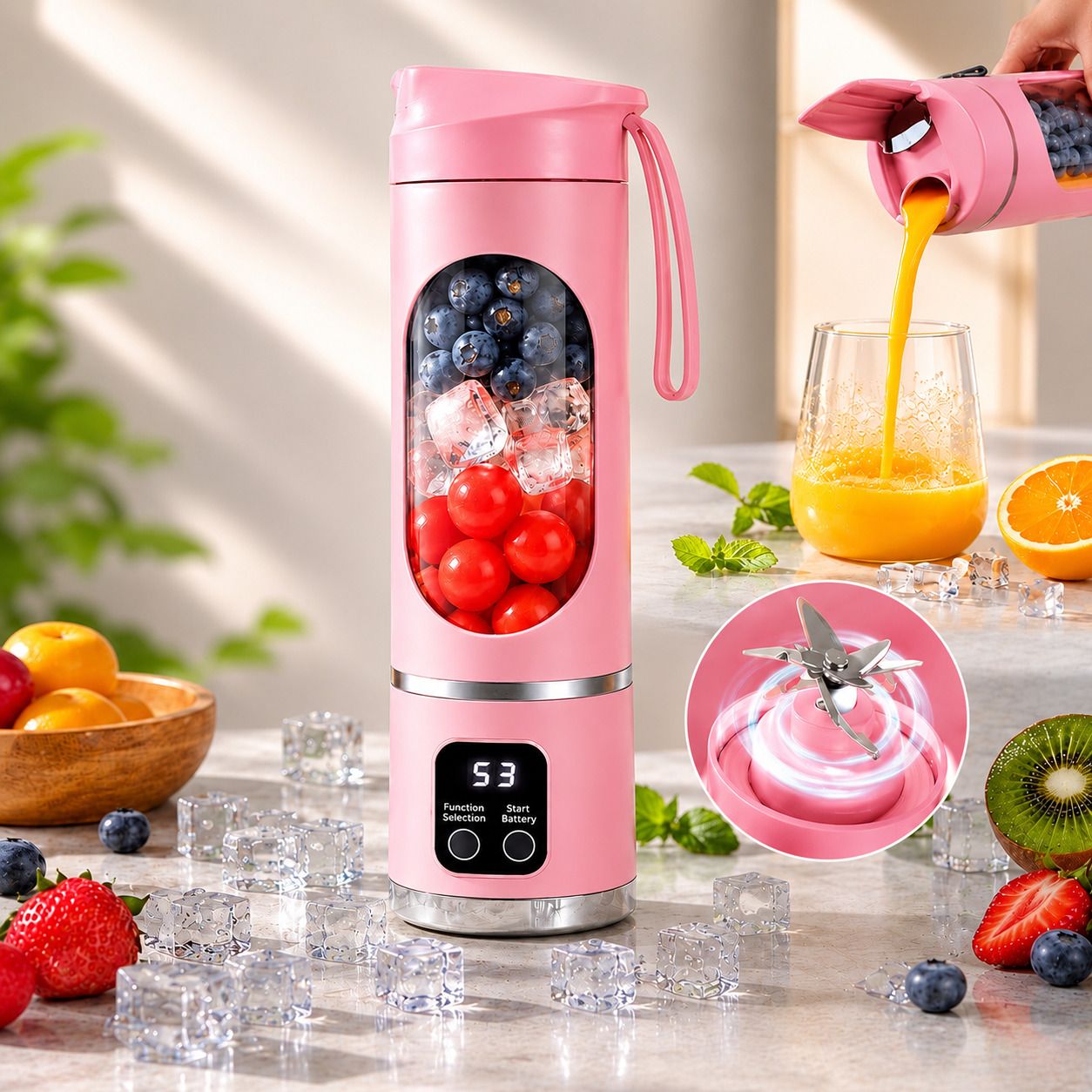 bramhani 485 Mixer Juicer Jar-picture-2