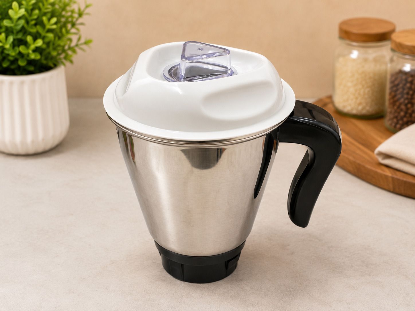 butterfly ACME Mixer Grinder Jar with Lid | Kitchen Grinding Jar for Mixer Grinder Mixer Juicer Jar-picture-46