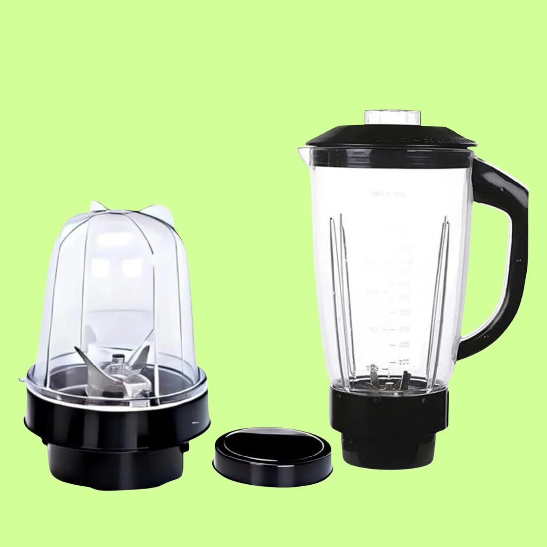 Combo Chutney Mixer grinders (1500&300) ML Jars Stainless Steel with Lock_27 Mixer Juicer Jar-image-20