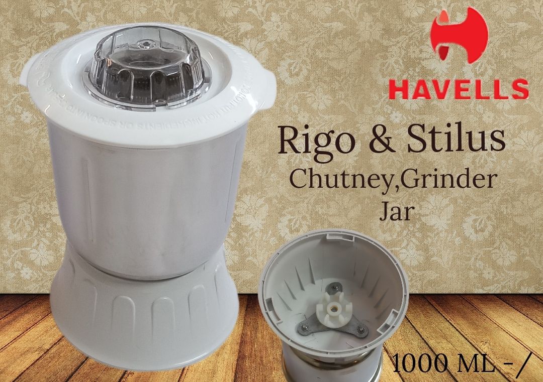 RIGO & STILUS MEDIUM GRINDER & CHATNI JAR ! ORG. MSP BUSH ! Mixer Juicer Jar-image-4