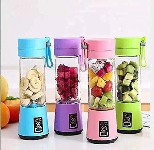 shrukankla Blade Juicer Blender Juice Mixer Bottle, Fruit Juice Machine, USB Rechargeable Mixer Blender Blade-picture-12