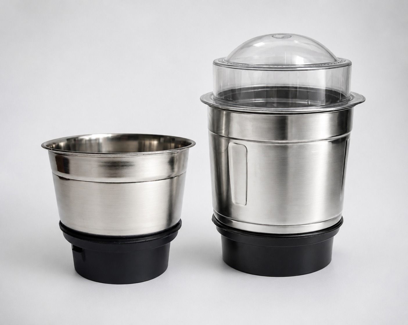Mixer Grinder Jar Combo (400ml + 250ml) | 4 Teeth Coupler | 2 Lock Compatible Mixer Juicer Jar-image-13