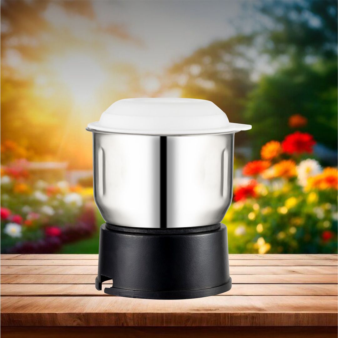 nissan home appliances Stainless Steel Jar Juicer Mixer Grinder Jar 400ml Dual Locking System Mixer Juicer Jar-picture-12