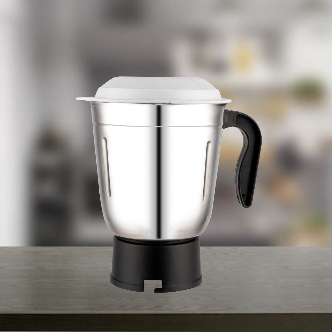 nissan home appliances Stainless Steel Jar Juicer Mixer Grinder Jar 1200ml Compatible Dual Locking Mixer Juicer Jar-picture-15