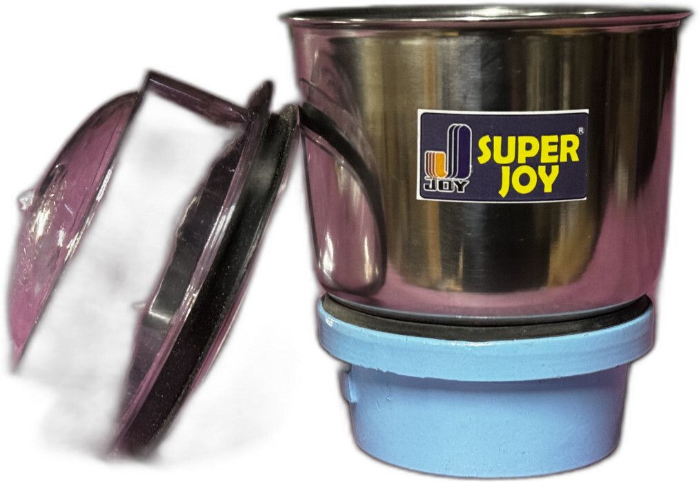 Super Joy Mixer Grinder Chutney jar Blue Bottom( 2 side lock 4 teeth coupler) Mixer Juicer Jar-image-29