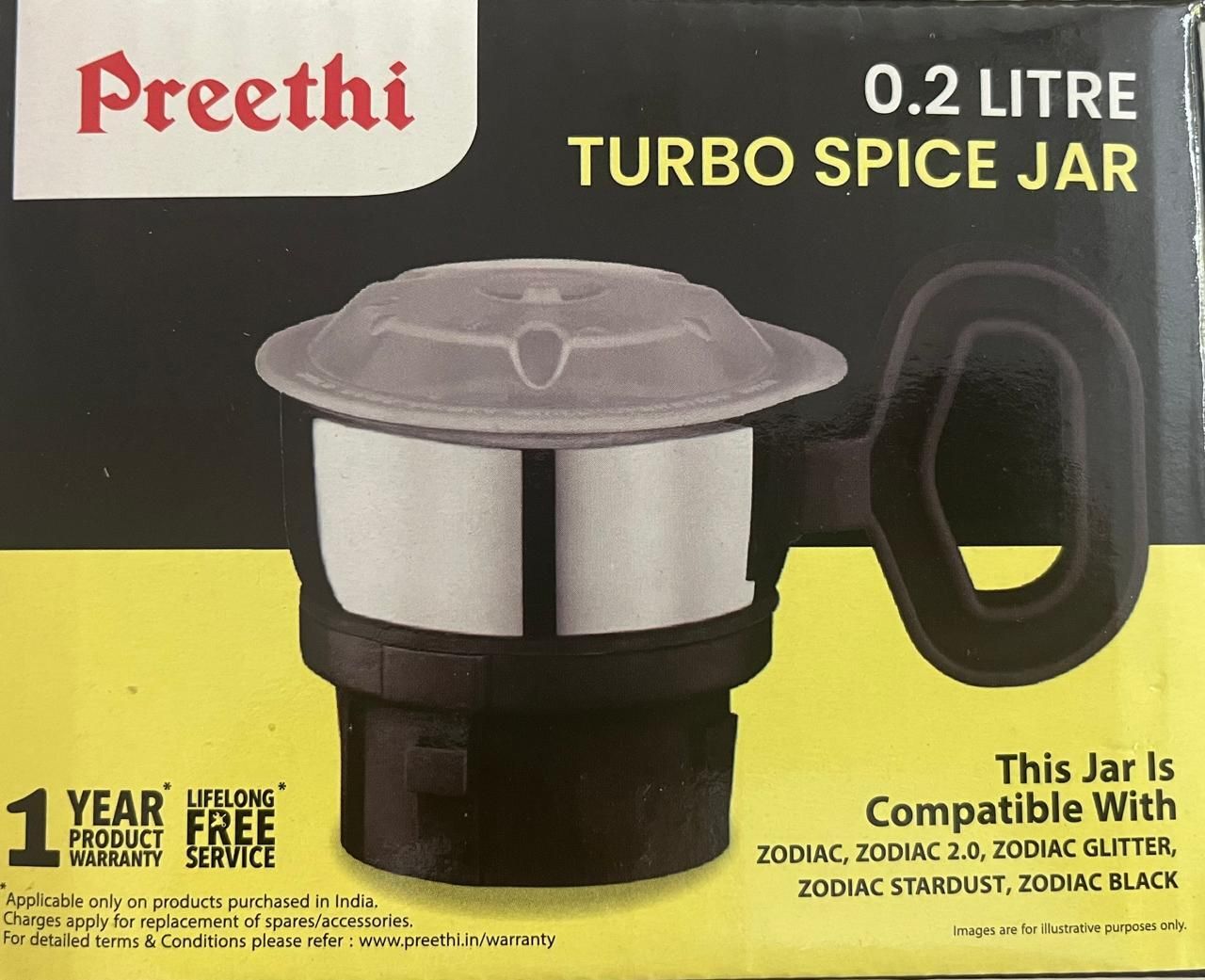 preethi MGA526 0.2 Litre Zodiac Mixer Juicer Jar-picture-45