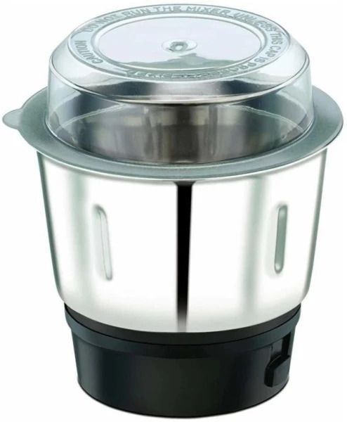 kevriz Stainless Steel Chutney Mixer Grinder Jar Only 400 ml Mixer Juicer Jar-picture-16