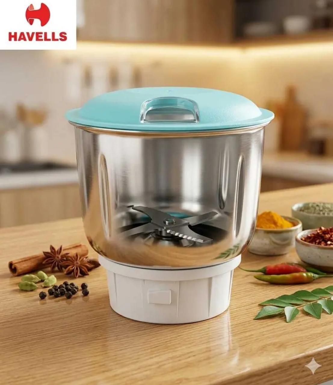 havells ASPRO ORGINAL CHUTNEY JAR WITH LID Mixer Juicer Jar-picture-24