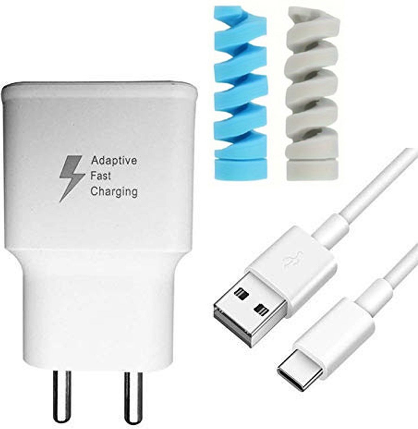 Wall Charger Accessory Combo for 40W Vivo V27 / V 27 Quick Dash Flash Super Vooc-image-32