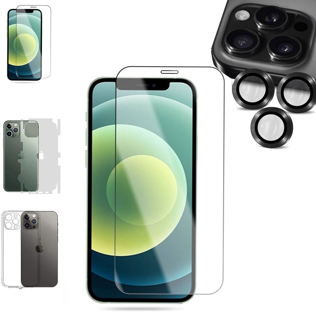 Cover Accessory Combo for APPLE IPHONE 11 PRO BACK COVER|CD RING|BORDERLESS TEMPERED|BACK MEMBRANE-image-14