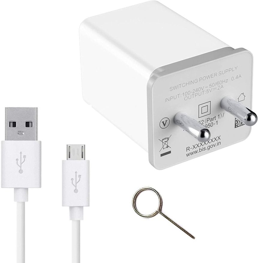 Wall Charger Accessory Combo for Realme 3i, Realme 3 Pro, Realme C2, Realme 3 & All Mobiles-image-24