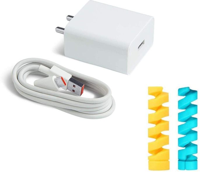 Wall Charger Accessory Combo for 60W Realme 9 5G SE, C35 / C 35, GT 2 Pro, GT 2, GT Master Explorer Editio-image-14
