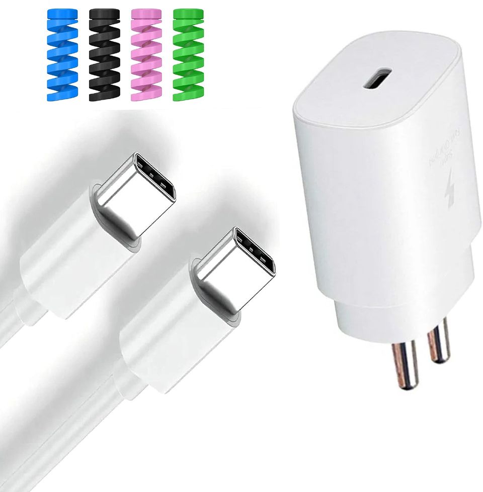 eynk Wall Charger Accessory Combo for S22, Ultra, Fold3,Galaxy Flip3,A53, A32,S8+, All Galaxy Smart Phones (above S8)-picture-19