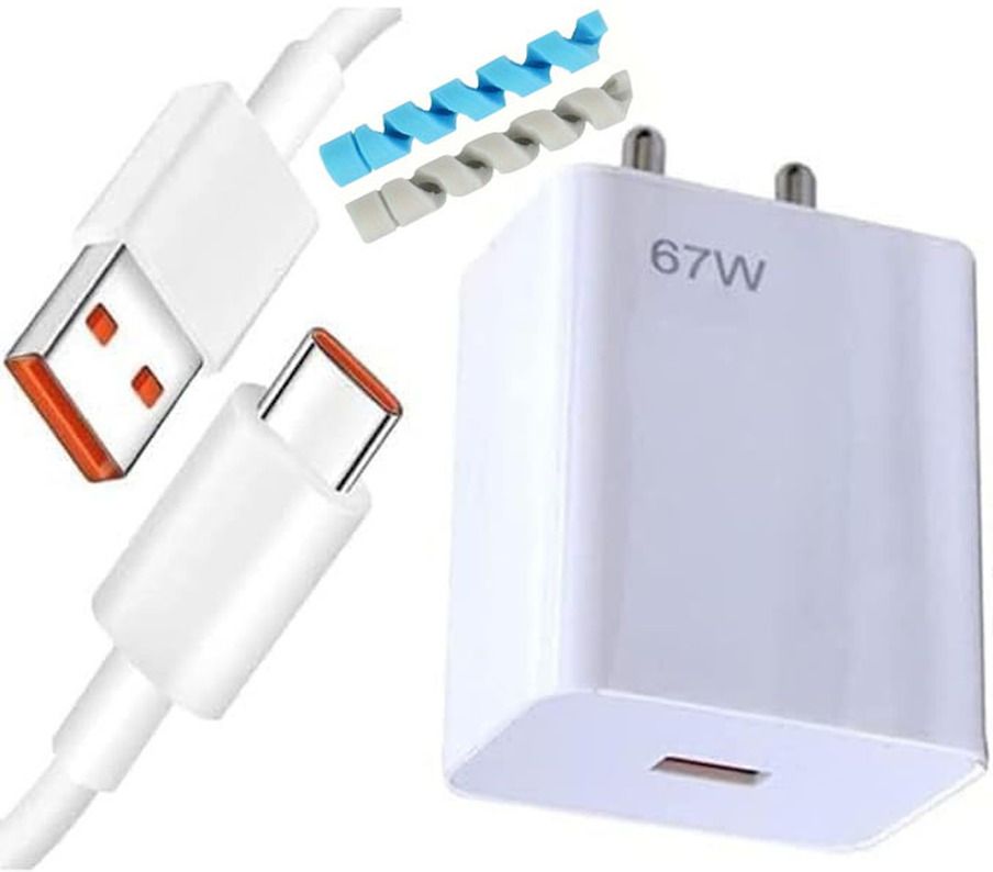 Wall Charger Accessory Combo for 80W Tecno Spark 20 Pro 5G Quick Dash Flash Super Vooc-image-35