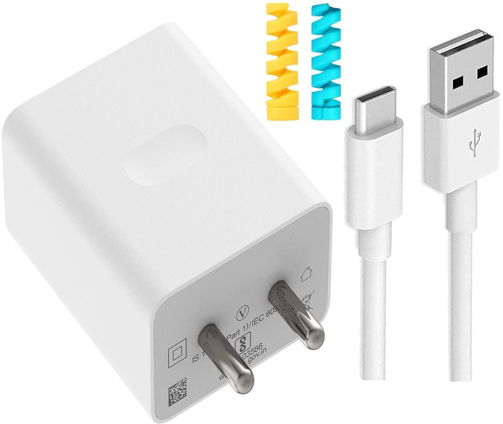 Wall Charger Accessory Combo for 67W POCO C40, C61, C65, F6, F6 Deadpool Edition, M6, M6 Plus, Pad-image-47