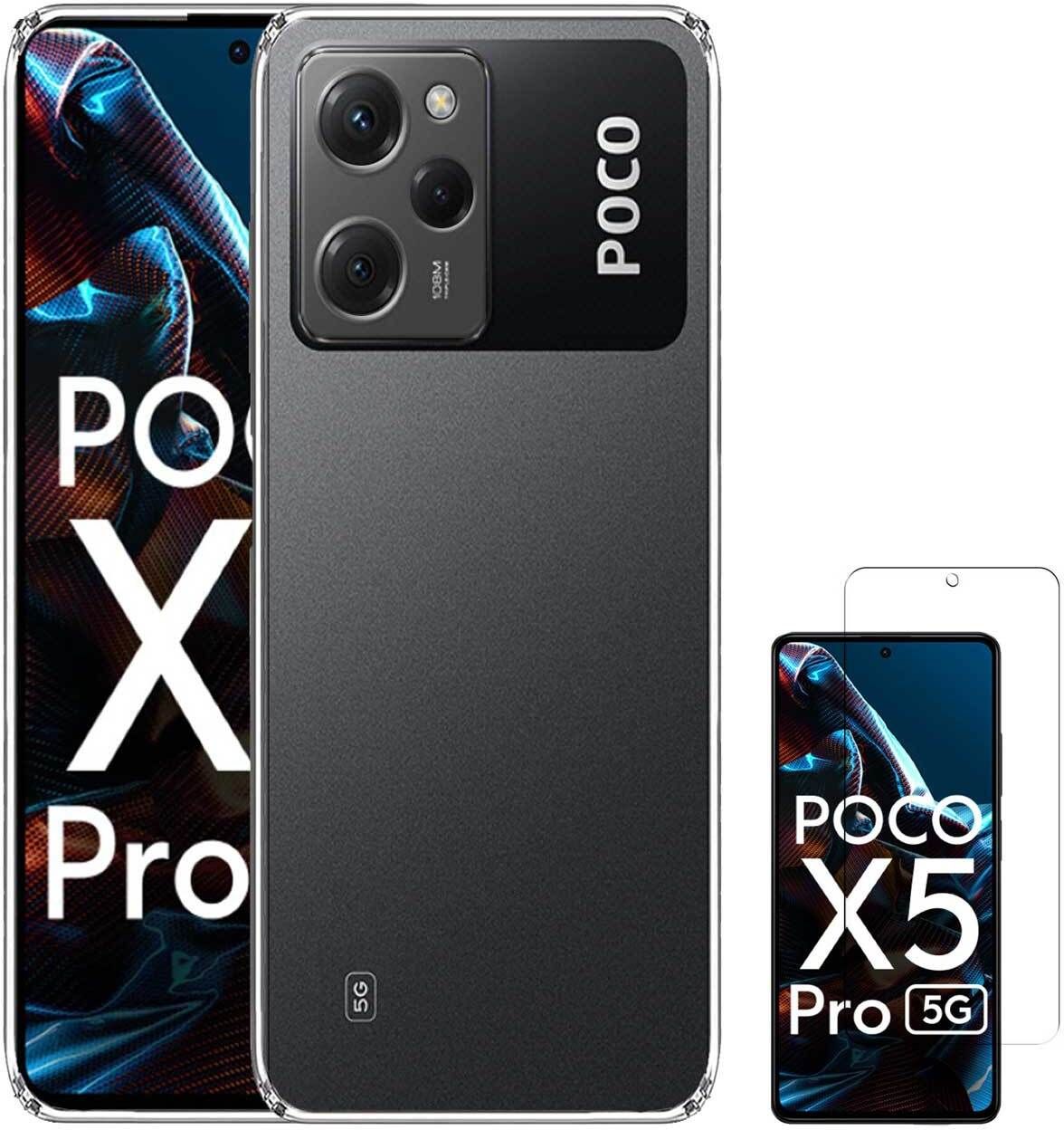 Cover Accessory Combo for Poco X5 Pro 5G with Screen Guard-image-21