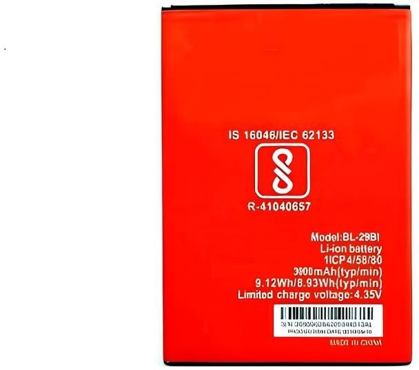APTIVOS Mobile Battery For iTel A55/ S15/ A48 (3000mAh) BL-29BI-image-48