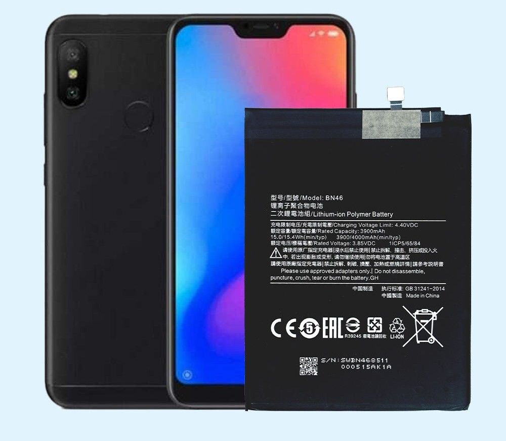 AEV Mobile Battery For Compatible Xiaomi Redmi Note 8 / Redmi Y3 / Redmi 7-4000mAh-image-35