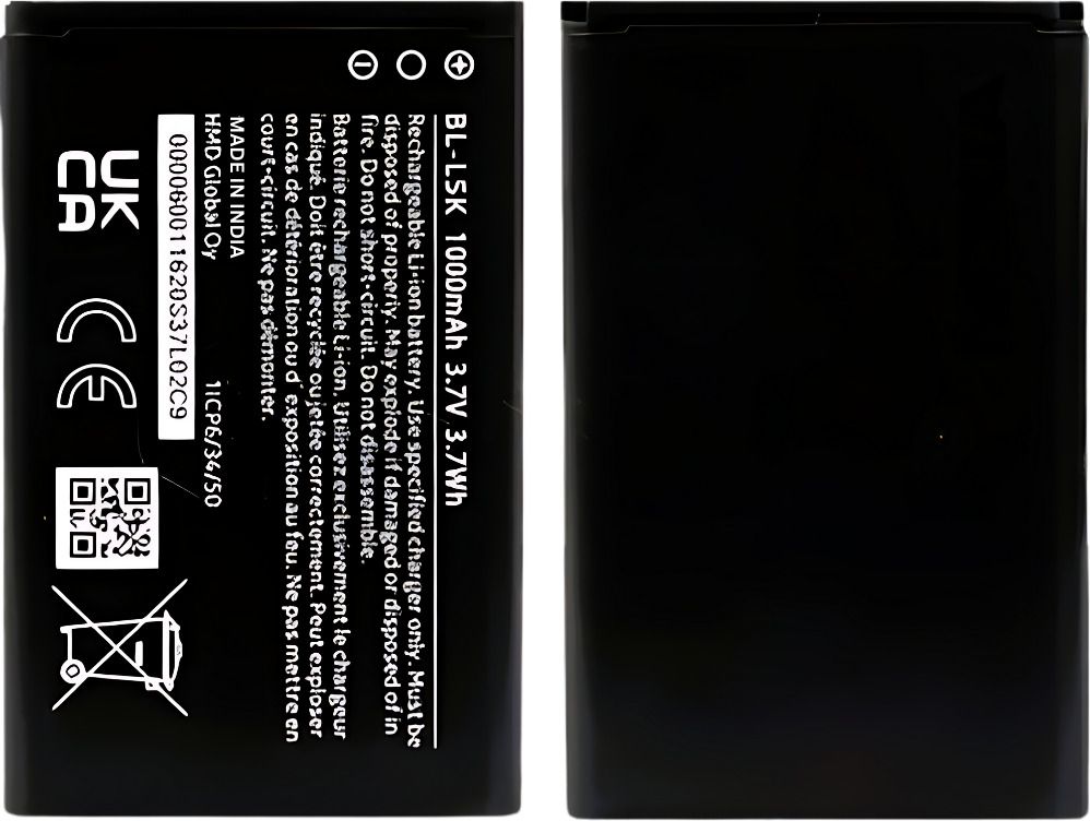 plugkit Mobile Battery For Nokia 105 SS 2023::110 2023