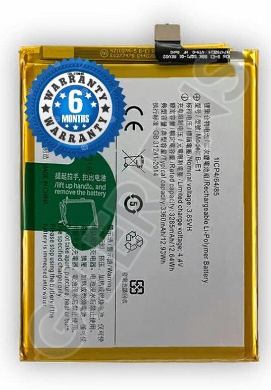 QCWITRO Mobile Battery For Original B-E1 Battery for Vivo Y71, Y71i, 1724, 1801 Battery with 6 Month Warranty*-image-9