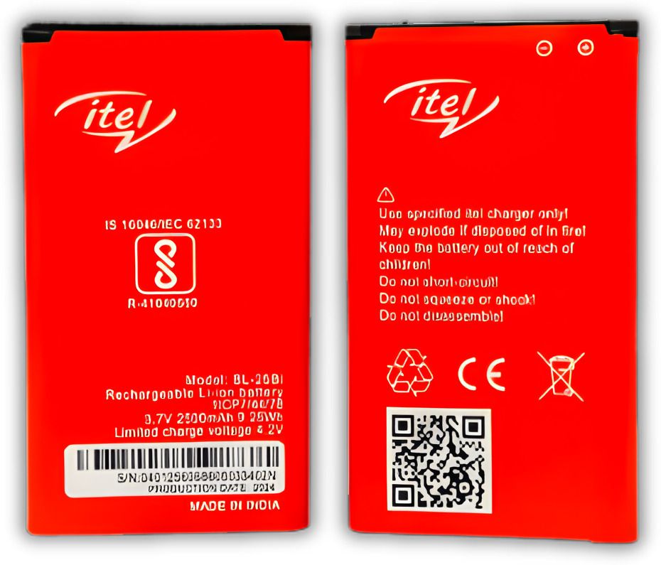 plugkit Mobile Battery For itel power100::power110::power120::power200::power410::power430::power450