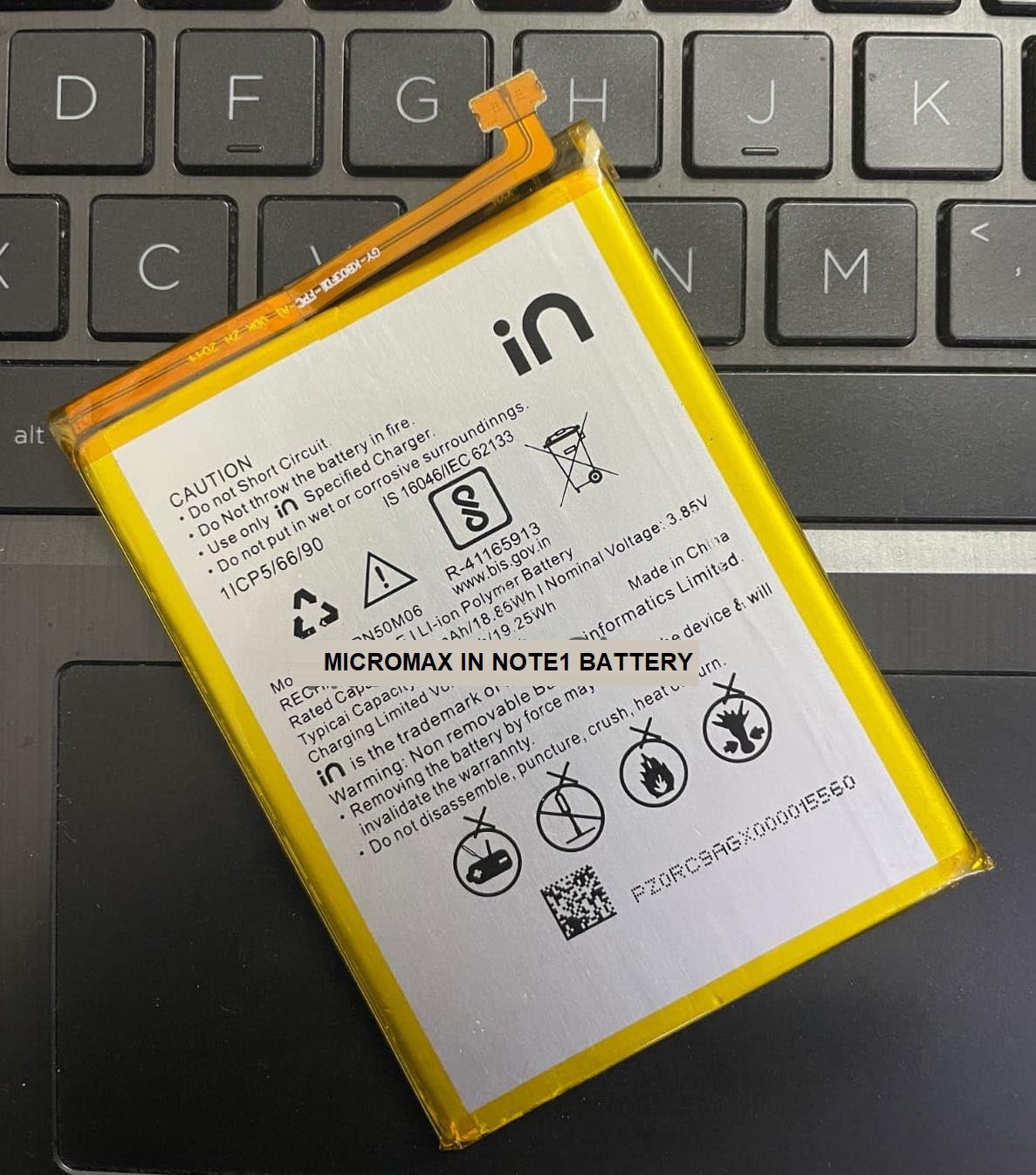 BKN Mobile Battery ForMICROMAX / IN Micromax In note 1 , In 1b , In 1 , E7746, E6523, E7533, E6523, E7533, E6746-image-46