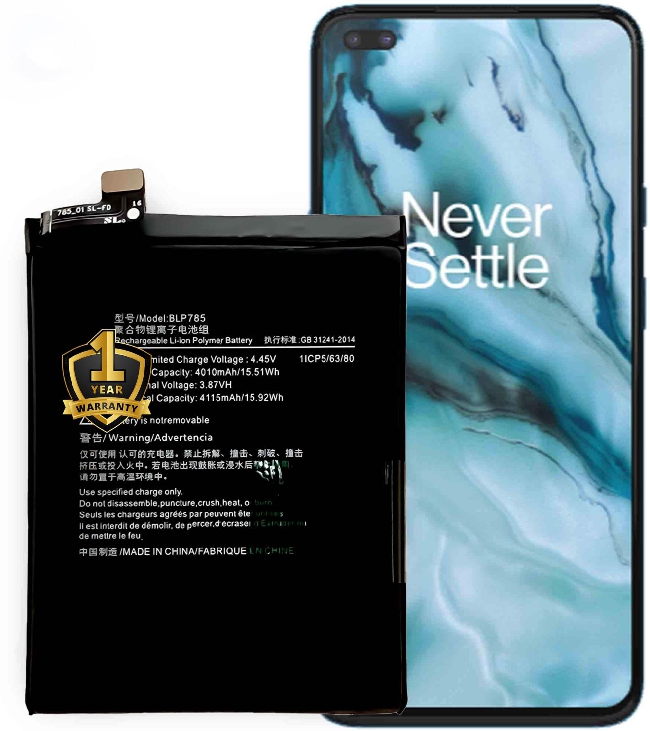 Ximytec Mobile Battery For OnePlus OnePlus Nord-picture-23