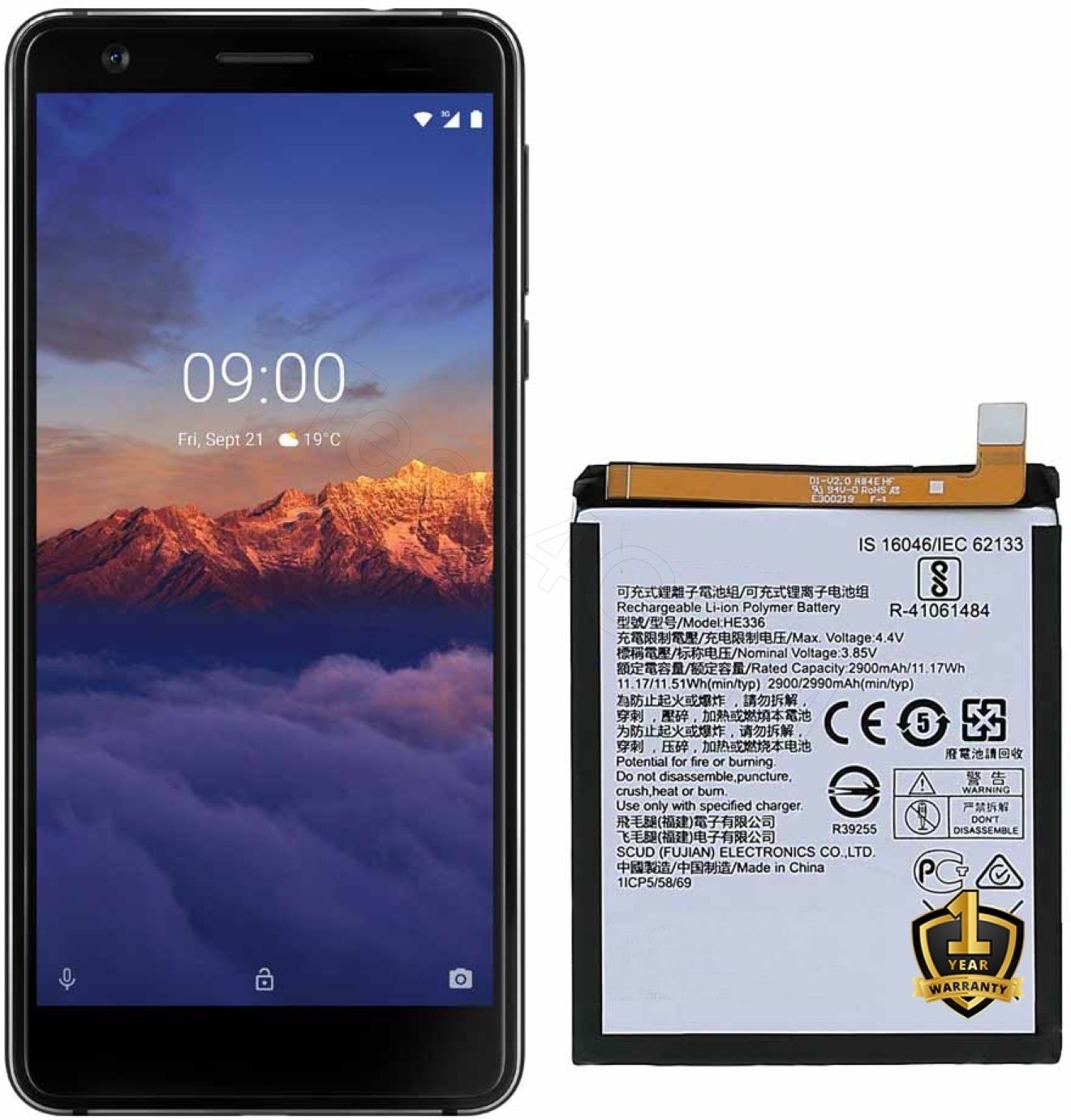 Ximytec Mobile Battery For Nokia Nokia 3.1/ Nokia 5-picture-14
