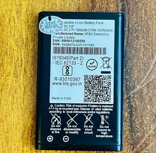 BKN Mobile Battery For JIO JIO BHARAT 4G BUTTON PHONE V2 & V2 KARBONN / JIO B2 / V2 / V3 BATTERY-picture-12