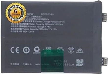 QCWITRO Mobile Battery For BLP921 Battery for OnePlus Ace ,(4500mAh) Battery with 6 Month Warranty*-image-3
