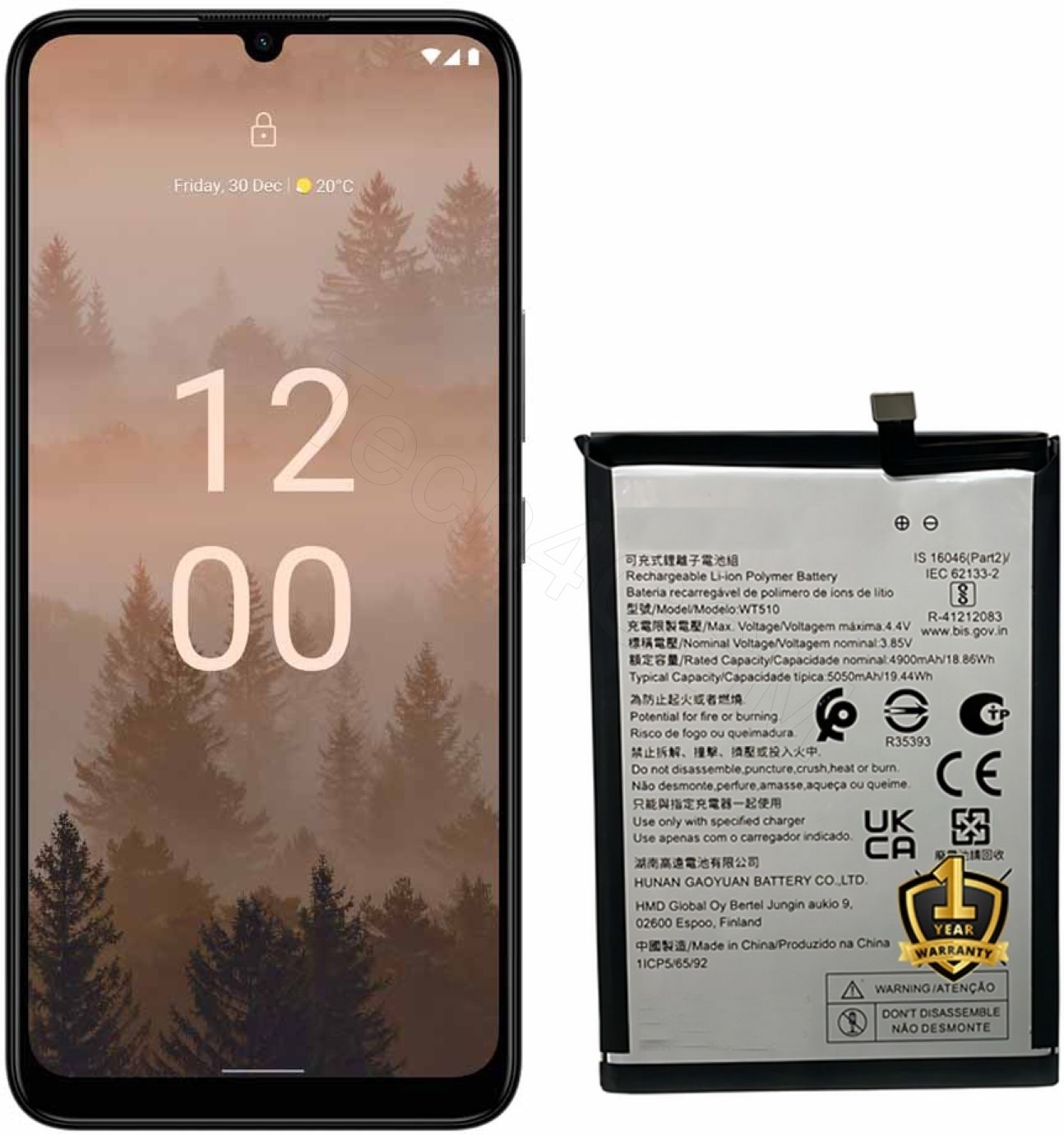 Ximytec Mobile Battery For Nokia Nokia C21 Plus/ C31/ C32-picture-45