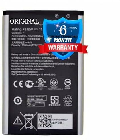 QCWITRO Mobile Battery For Original [C11P1501] Battery for ASUS Zenfone 2 Laser 5.5"/6" Selfie ZE550KL ZE601KL Z00LD Z011D ZD551KL Z00UD Battery-image-32