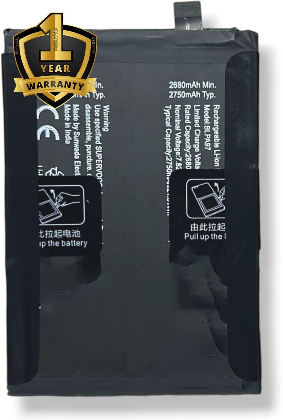 Ximytec Mobile Battery For OnePlus OnePlus Nord 4-picture-22