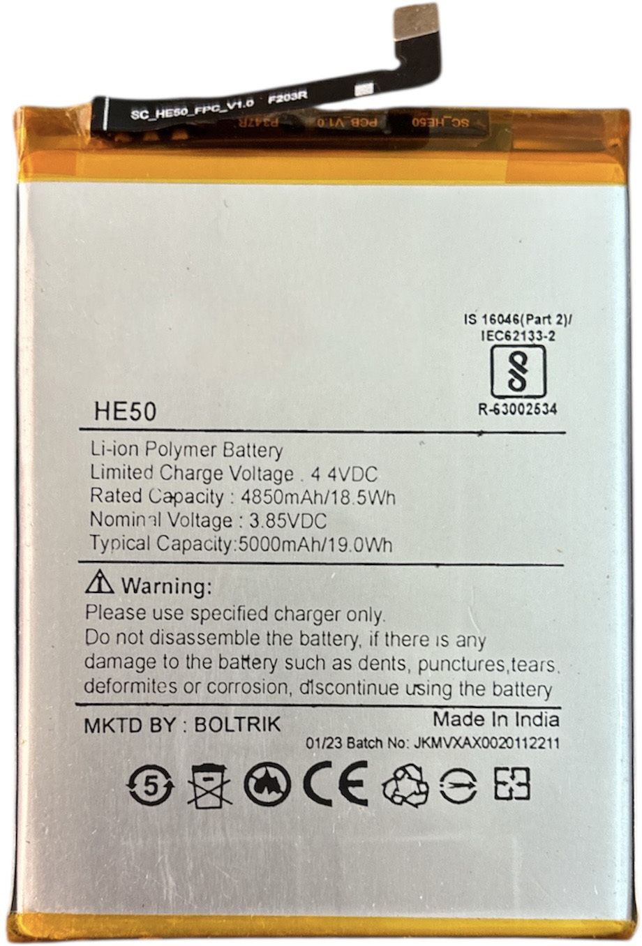 imbi Mobile Battery For Motorola Moto E4 / E5 Plus HE-50 HE50 Motorola Moto E5 Plus/ Motorola E4-image-2