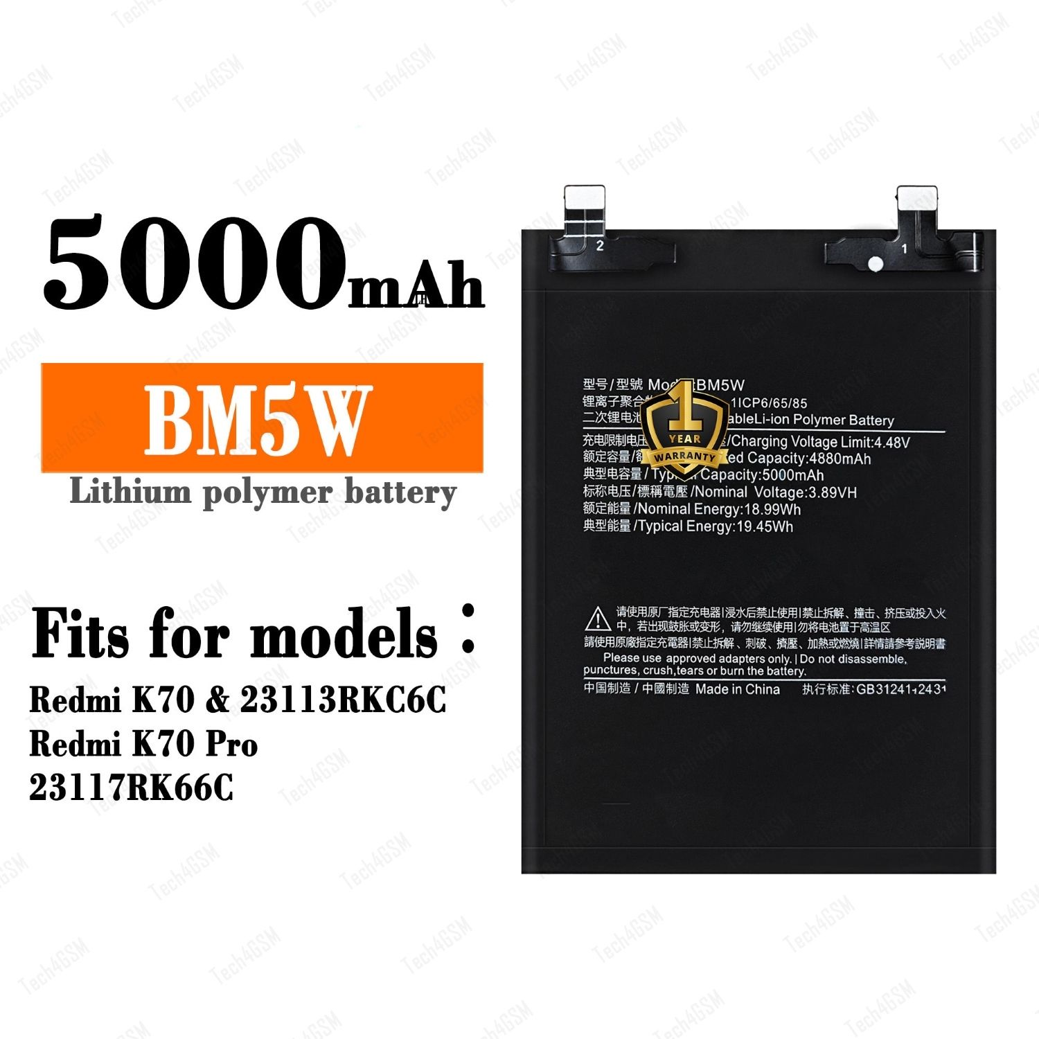 NAFS Mobile Battery For Xiaomi Xiaomi Redmi Note 11-image-43