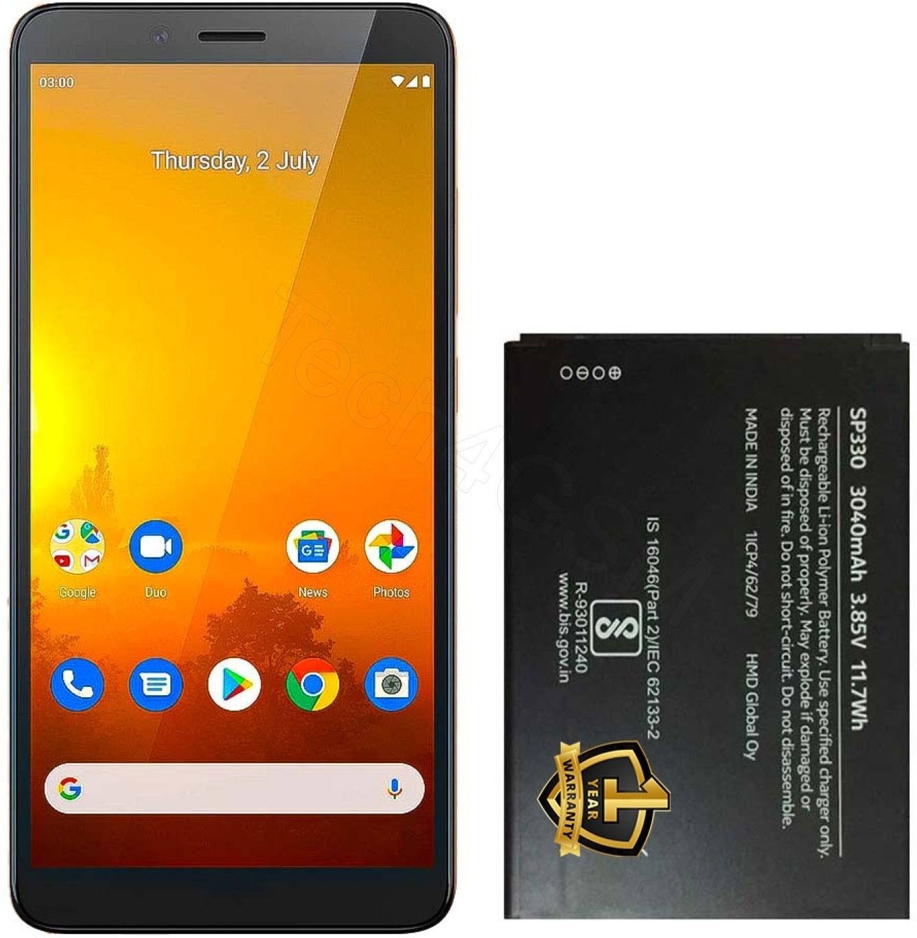 Ximytec Mobile Battery For Nokia Nokia C3 ( TA-1258, TA-1298, TA-1292, and TA-1239)-picture-21