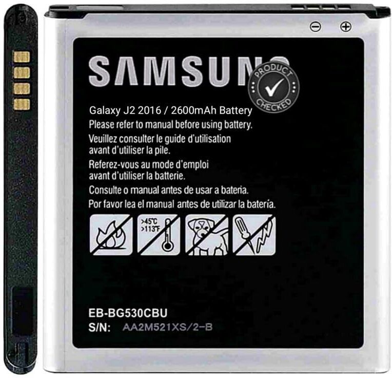 LIFON Mobile Battery For Samsung Galaxy J2 Pro (2016) Model / 2600mAh-image-23