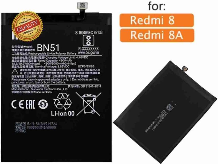 BKN Mobile Battery For XIAOMI / REDMI / POCO / Mi BN51 Original Mobile Battery for Xiaomi Redmi 8, Redmi 8A, 5000 mAh-image-39