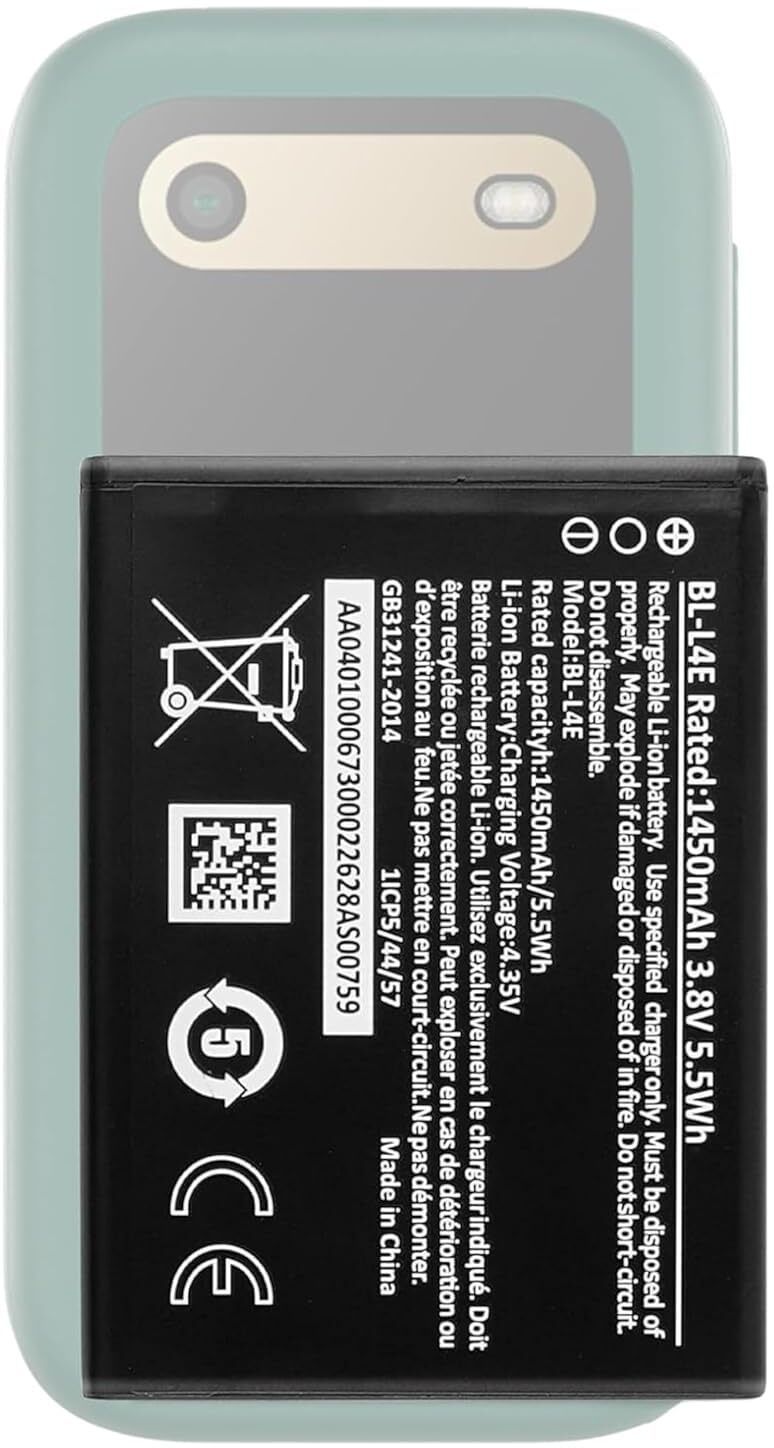 AYNEXS ORIGINAL Mobile Battery For BL-L4E-(1450 mAh) Compatible with nokia 2660 Flip 4G, 8210 4G-picture-25