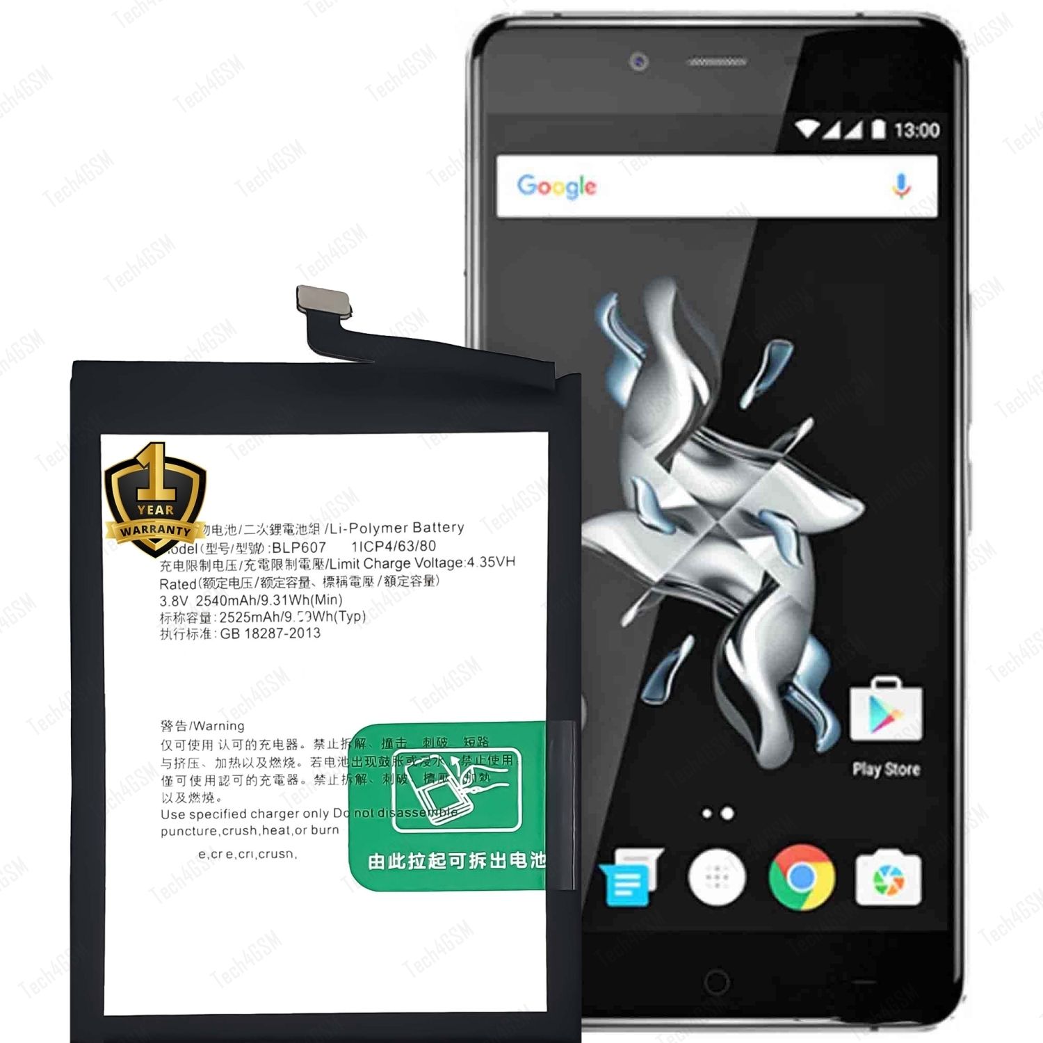 Ximytec Mobile Battery For OnePlus OnePlus X-picture-28
